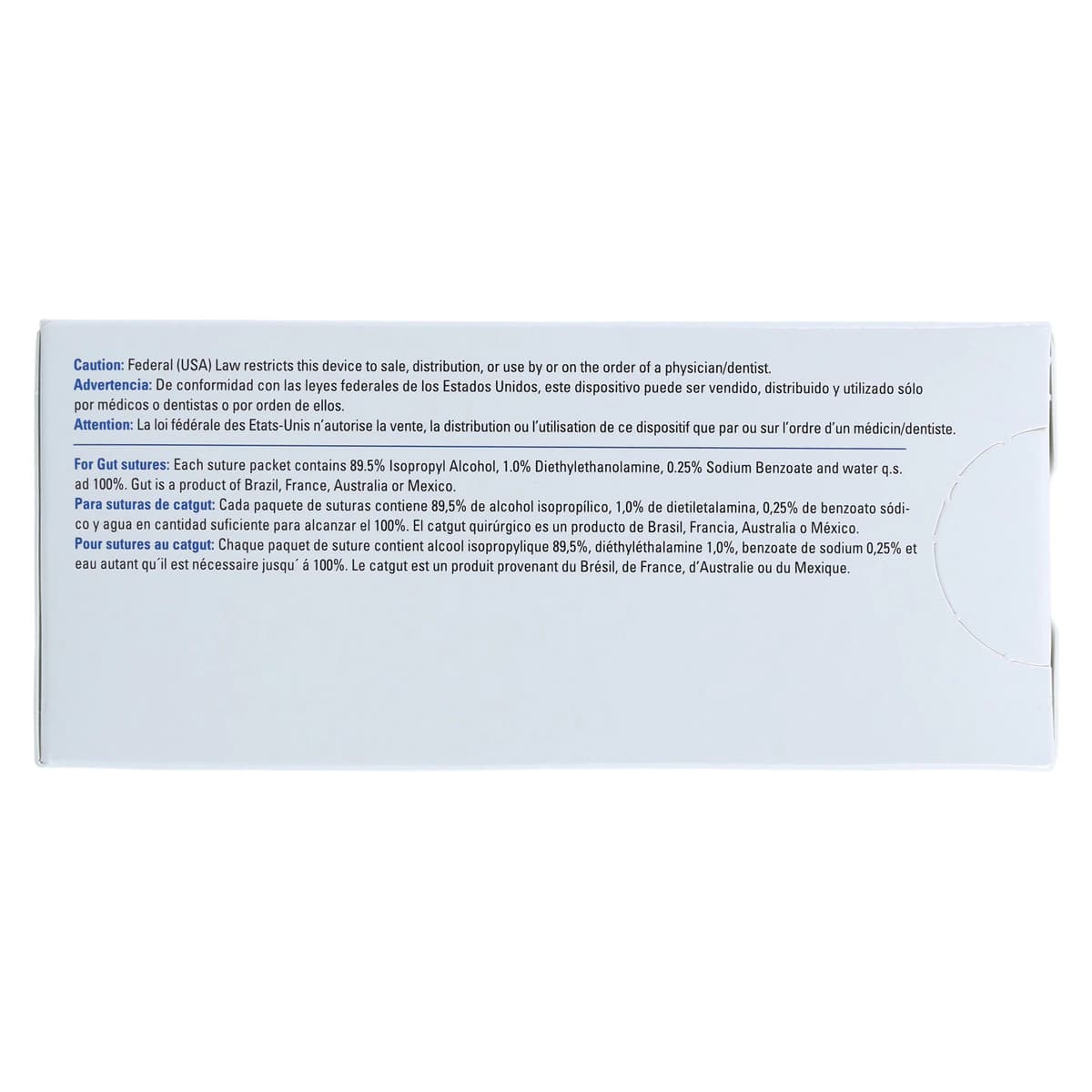 Henry Schein Black Monofilament Nylon Non-Absorbable Surgical Sutures, 4-0, 10" C-6 Reverse Cutting 3/8 Circle Needle 18mm, Uncoated, 12/Box thumbnail 5