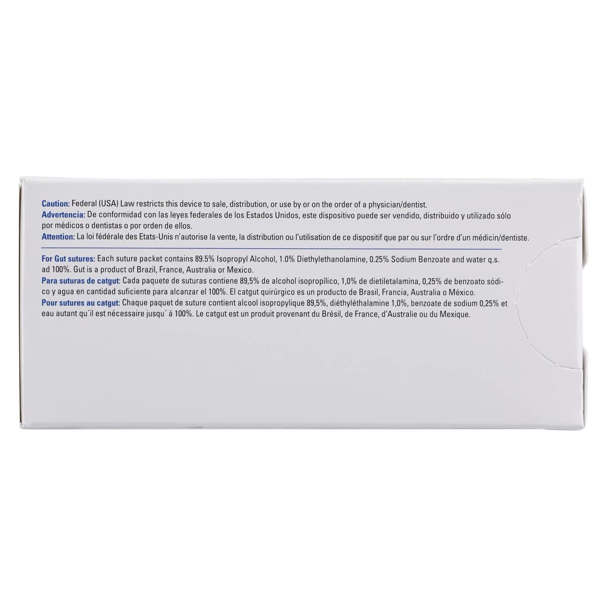 Henry Schein Black Monofilament Nylon Non-Absorbable Surgical Sutures, 4-0, 18", C-3 Precision Reverse Cutting 3/8 Circle Needle 13mm, 12/Box thumbnail 5