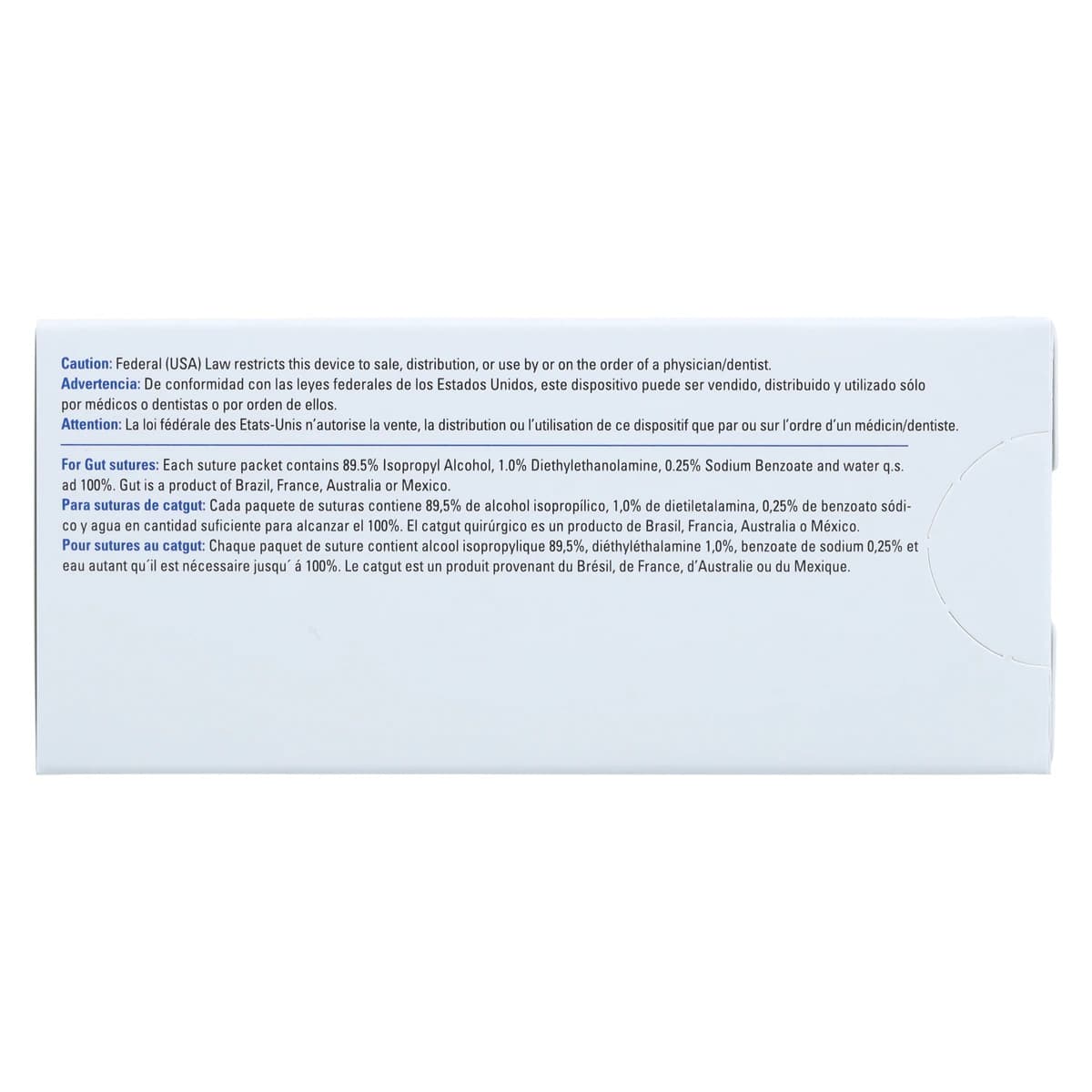 Henry Schein Black Monofilament Nylon Non-Absorbable Surgical Sutures, 5-0, 18", PC-31 Precision Reverse Cutting 3/8 Circle Needle, 18mm, 12/Box thumbnail 5