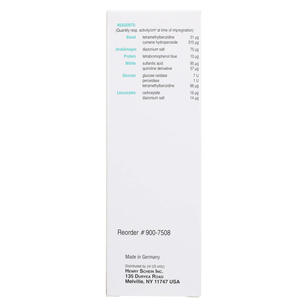 Henry Schein Urispec 5-Way+ Urinalysis Test Strips, 100/Bottle thumbnail 7