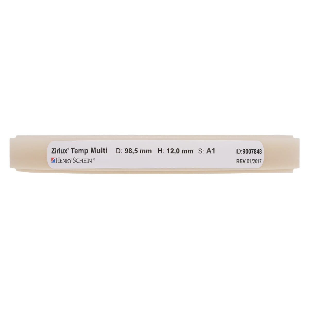 Zirlux Temp Multi PMMA Disc A1, 98x12mm, Each thumbnail 4