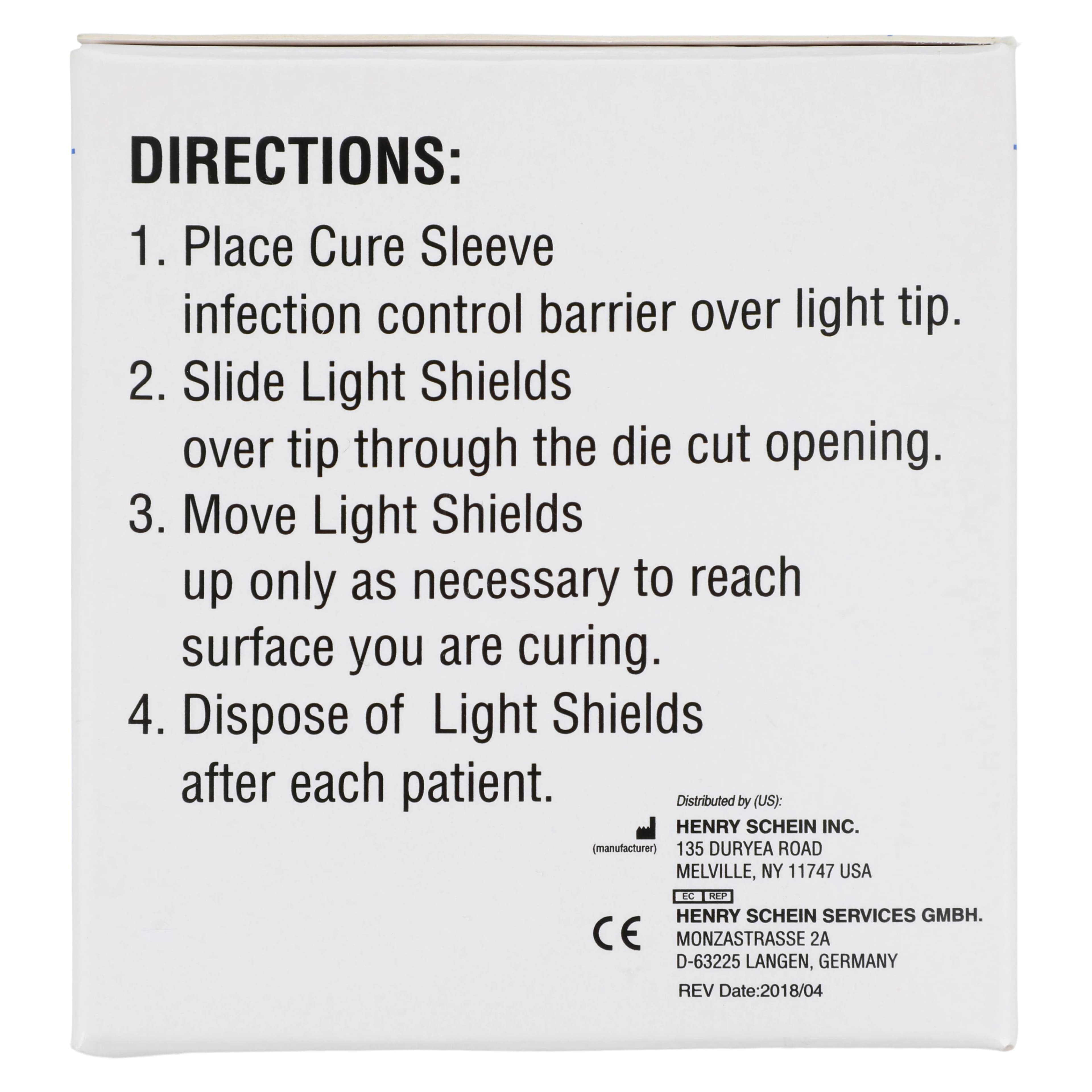 HSI Universal Curing Light Shields, Disposable, 400/Bag thumbnail 5