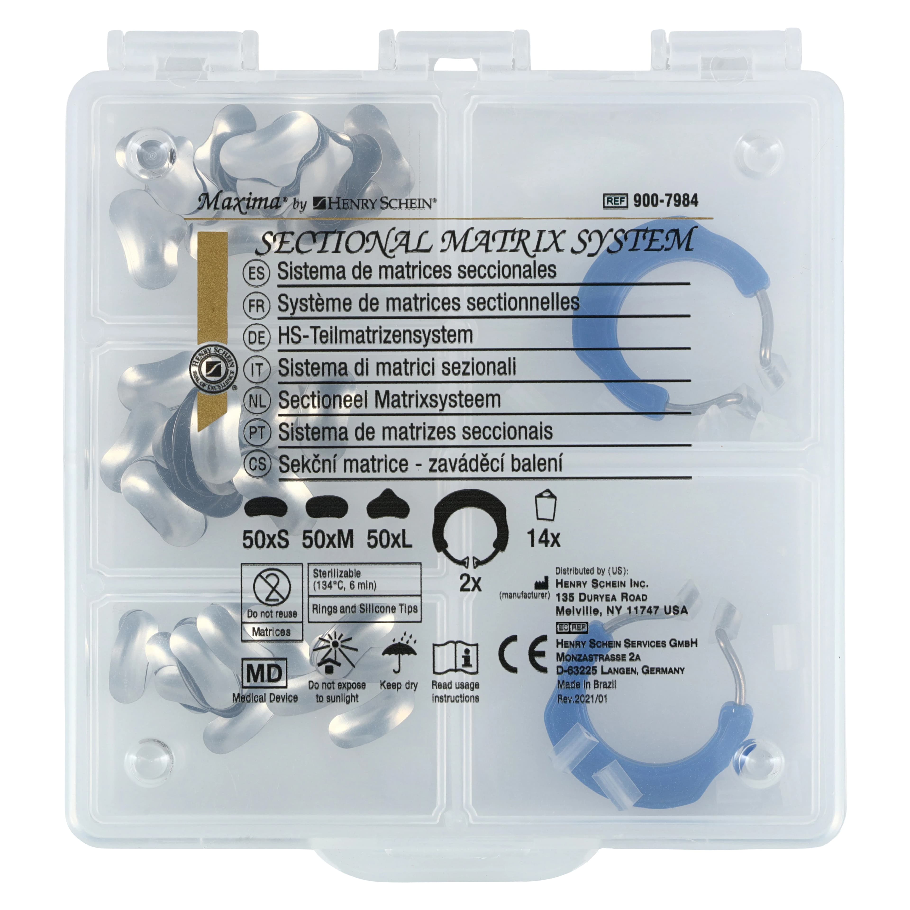 Henry Schein Sectional Matrix System Complete Kit, Stainless Steel thumbnail 3