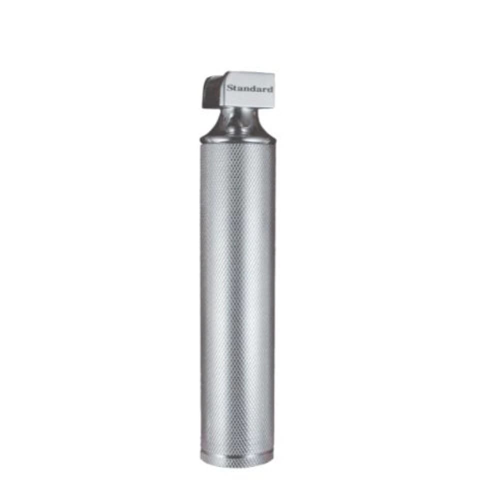 Sun Med Laryngoscope Handle, Medium, Stainless Steel - Handle Medium S/S - Image 1