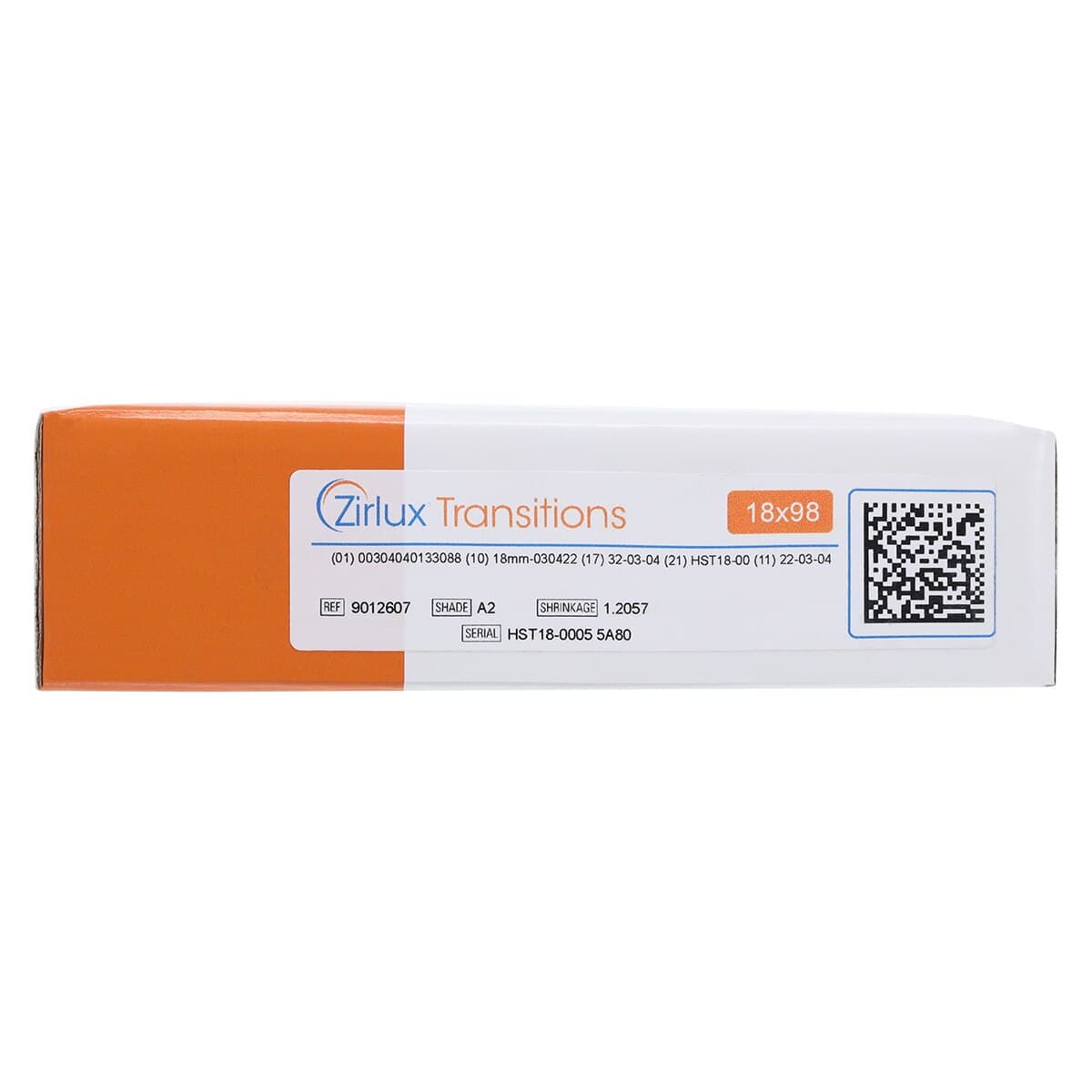 Zirlux Transitions Zirconia Disc A2, 98x18mm, Each thumbnail 6