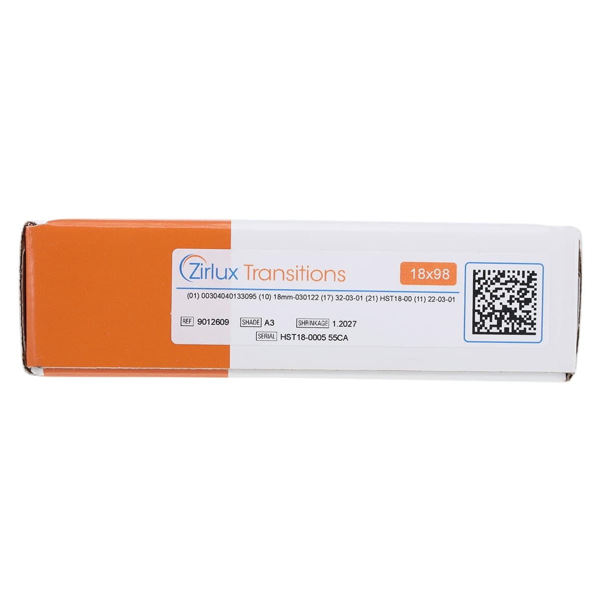 Zirlux Transitions A3 Zirconia Disc, 98x18mm, Each thumbnail 6