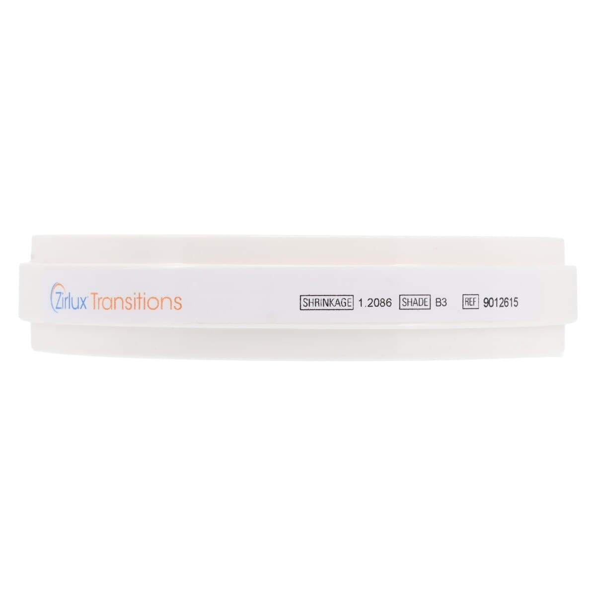 Zirlux Transitions B3 Zirconia Disc, 98x18mm, Each thumbnail 5