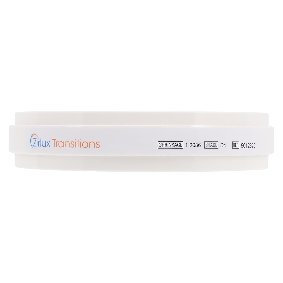 Zirlux Transitions D4 Zirconia Disc, 98x18mm, Each thumbnail 5