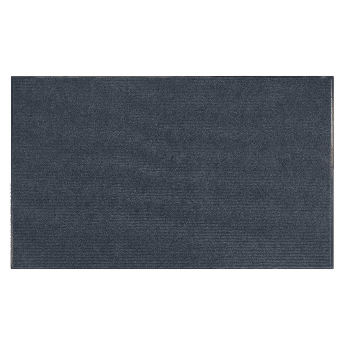 Office Depot Brand Tough Rib Floor Mat, 3' x 5', Blue - MAT,TOUGH RIB,3X5,BLUE - Image 1