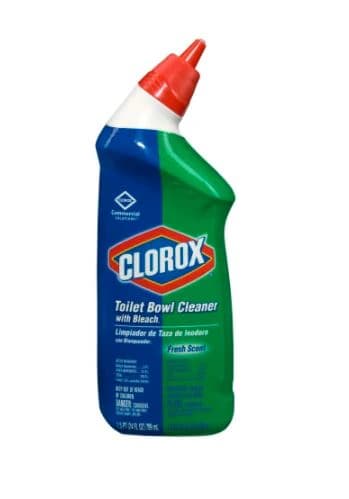 Clorox Bleach Toilet Bowl Cleaner, 24 oz, 1/Bottle - CLEANER,BOWL,CLOROX,24OZ - Image 1