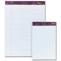 Tops Business Forms Gold Premium Writing Pad, 5" x 8", Legal Ruled, 50 Sheets, White, 12/Package - Pad Perf Dktgld 5x8 Wht L - Image 1