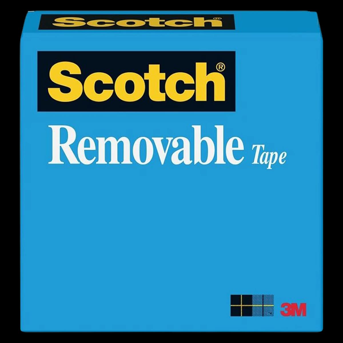 Scotch Magic 811 Removable Tape, 3/4 in x 1296 in, 1 in Core, 1 Roll - MAGIC PLUS REMVBL,3/4X36 - Image 1