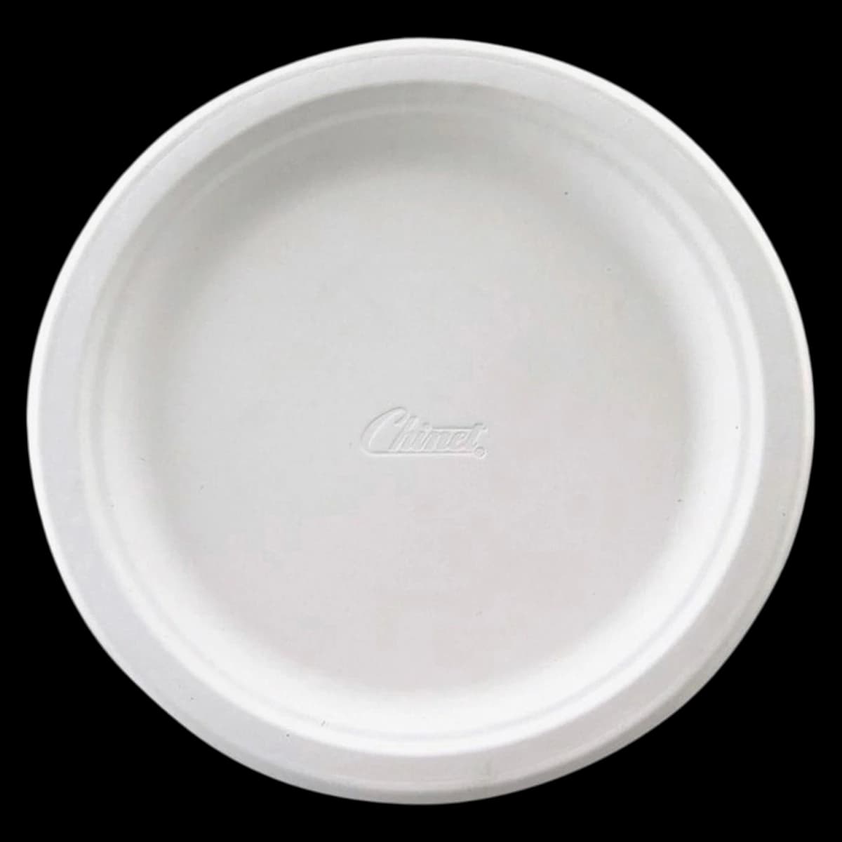 Chinet 100% Recycled Heavy-Duty Paper Plates, 7 inch, 125/Package - Plate Paper 7 12 - Image 1