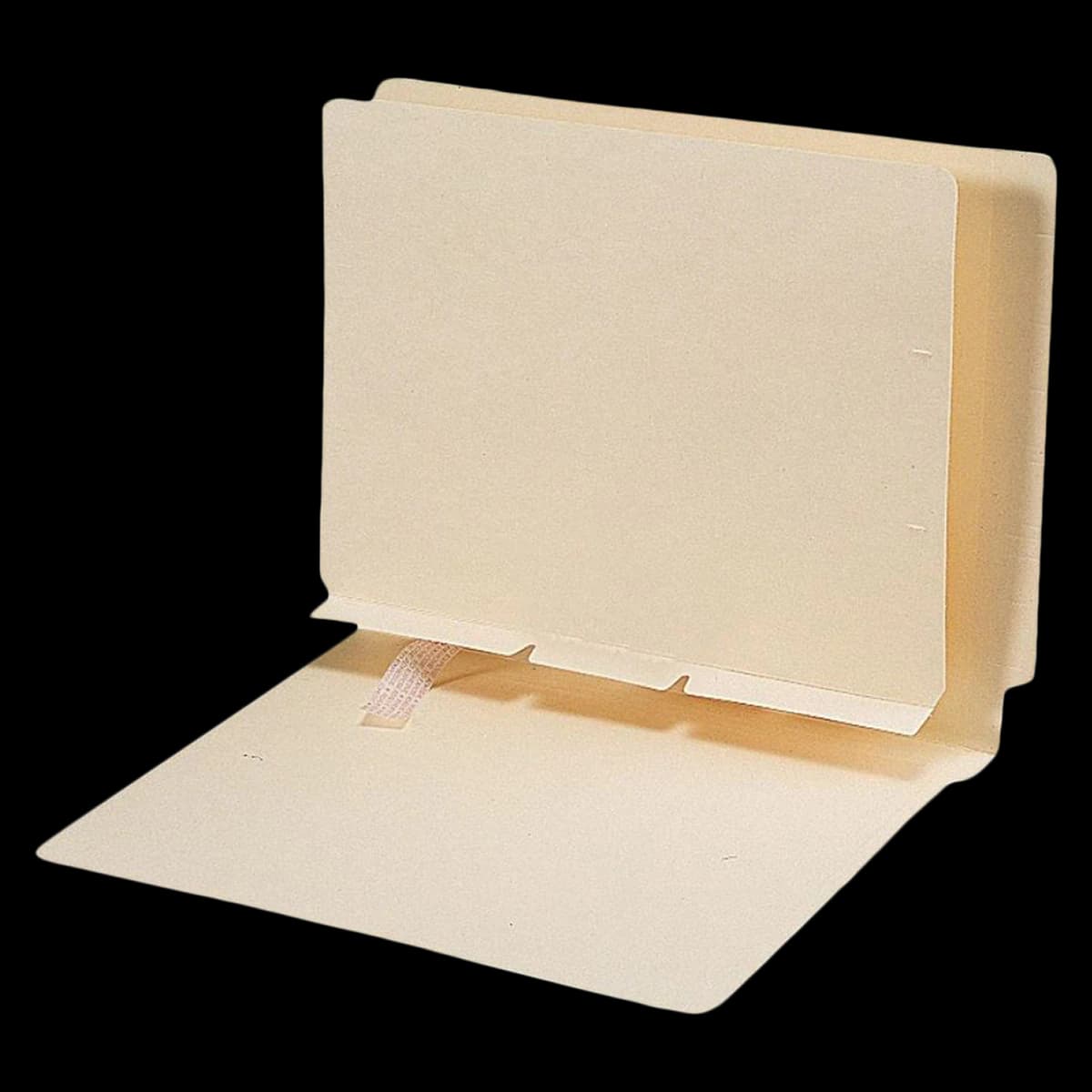 Smead Self-Adhesive Folder Dividers, Letter Size, 100/Box - Divider Ltr Sideflap Adh - Image 1