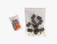 Box Packaging Inc 2-Mil Reclosable Poly Bags, 3" x 5", Clear, 1000/Box - Bags Zip Poly 2ml 3x5 100 - Image 1