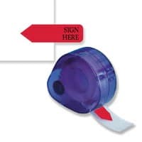 Redi-Tag Preprinted Signature Flags Refill, "SIGN HERE", Red, 6/Box - Tags Redy Refill Sign Her - Image 1