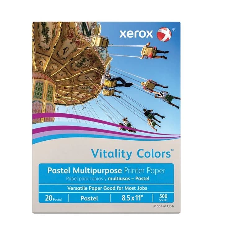 Xerox Color Paper, 8.5" x 11", 20 lb, Gray, 500/Package - Paper Copy 8.5x11 Gry 5m/ - Image 1