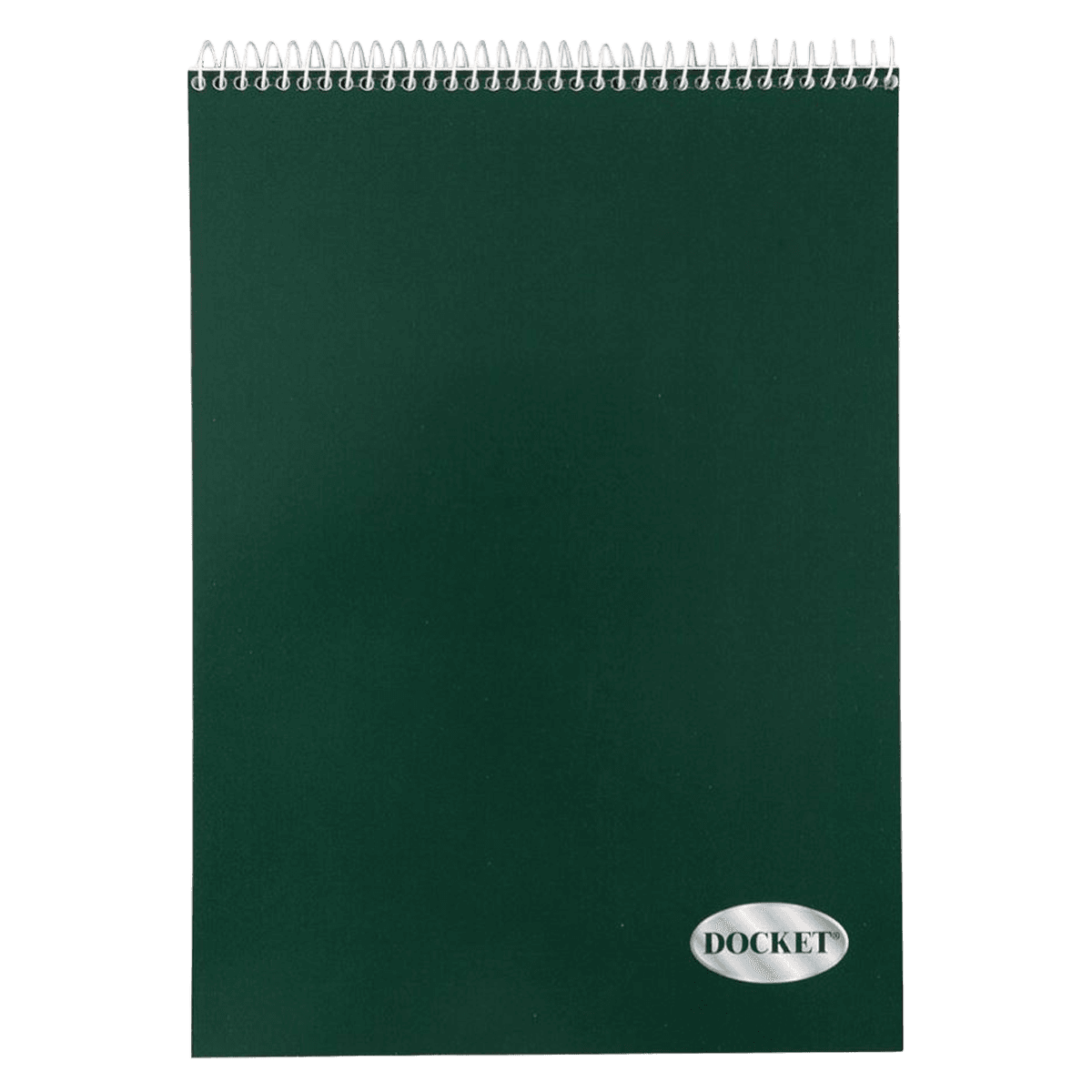 Tops Docket Wirebound Writing Pad, Legal Ruled, 70 Sheets, Canary, 8.5" x 11", 1/Package - PAD,WIRE,DKT,8.5X11,CAN,7 - Image 1