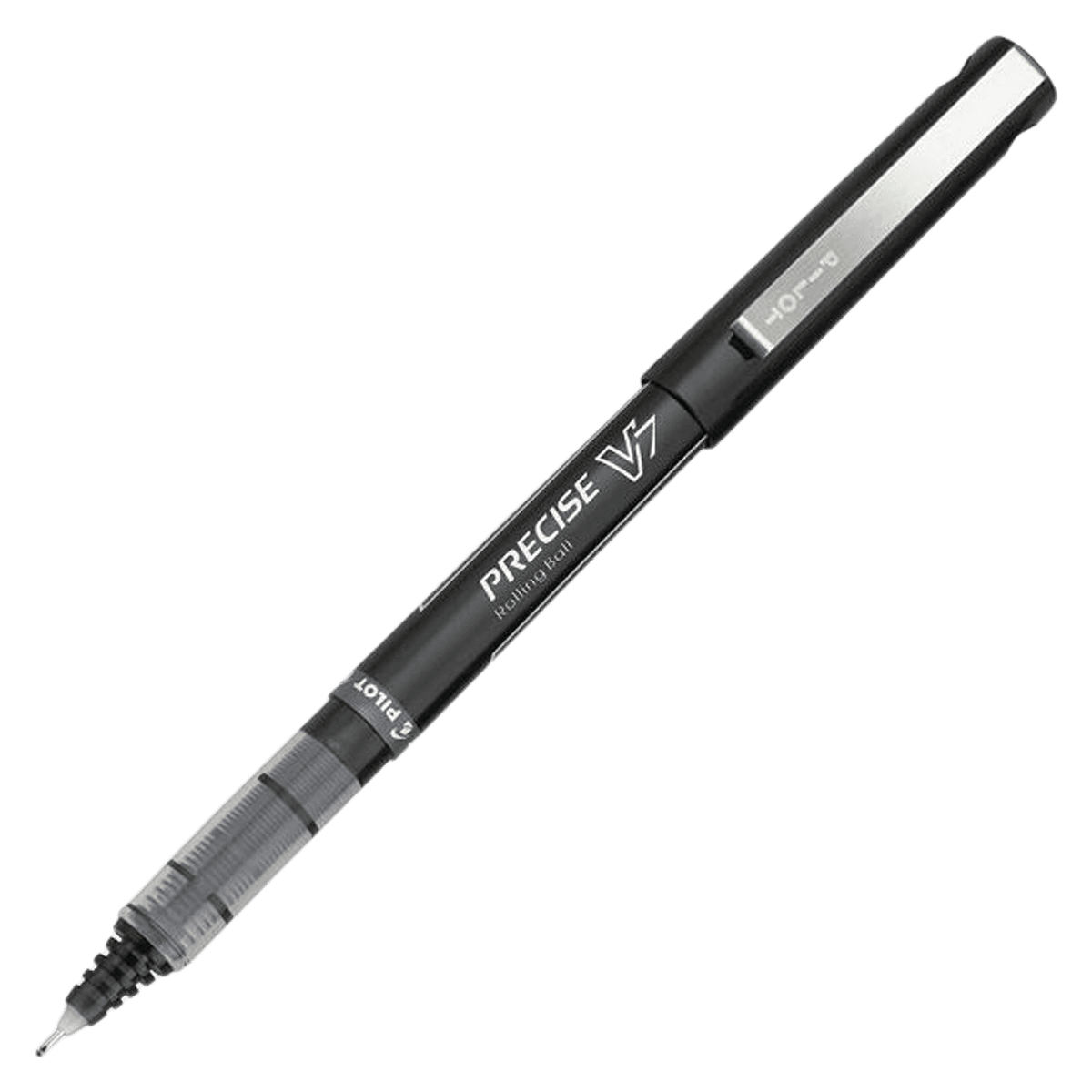 Pilot Precise V7 Rollerball Pens, Fine Point, 0.7mm, Black, 12/Pack - Pen Ball Fine Precise Pv7 - Image 1