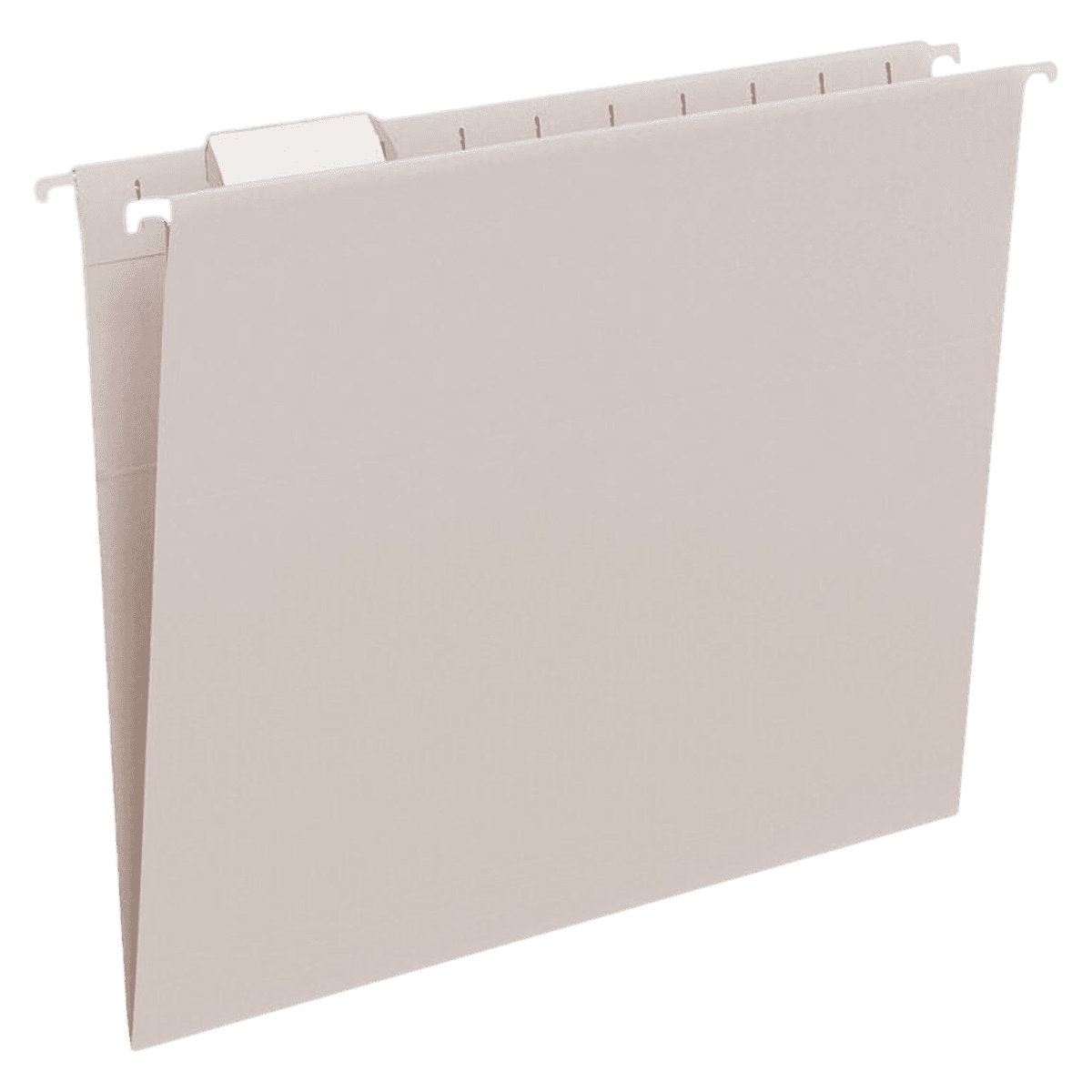Smead Color Hanging Folders, Letter Size, Gray, 25/Pack - FOLDER,HANGING,LETTER,GRA - Image 1