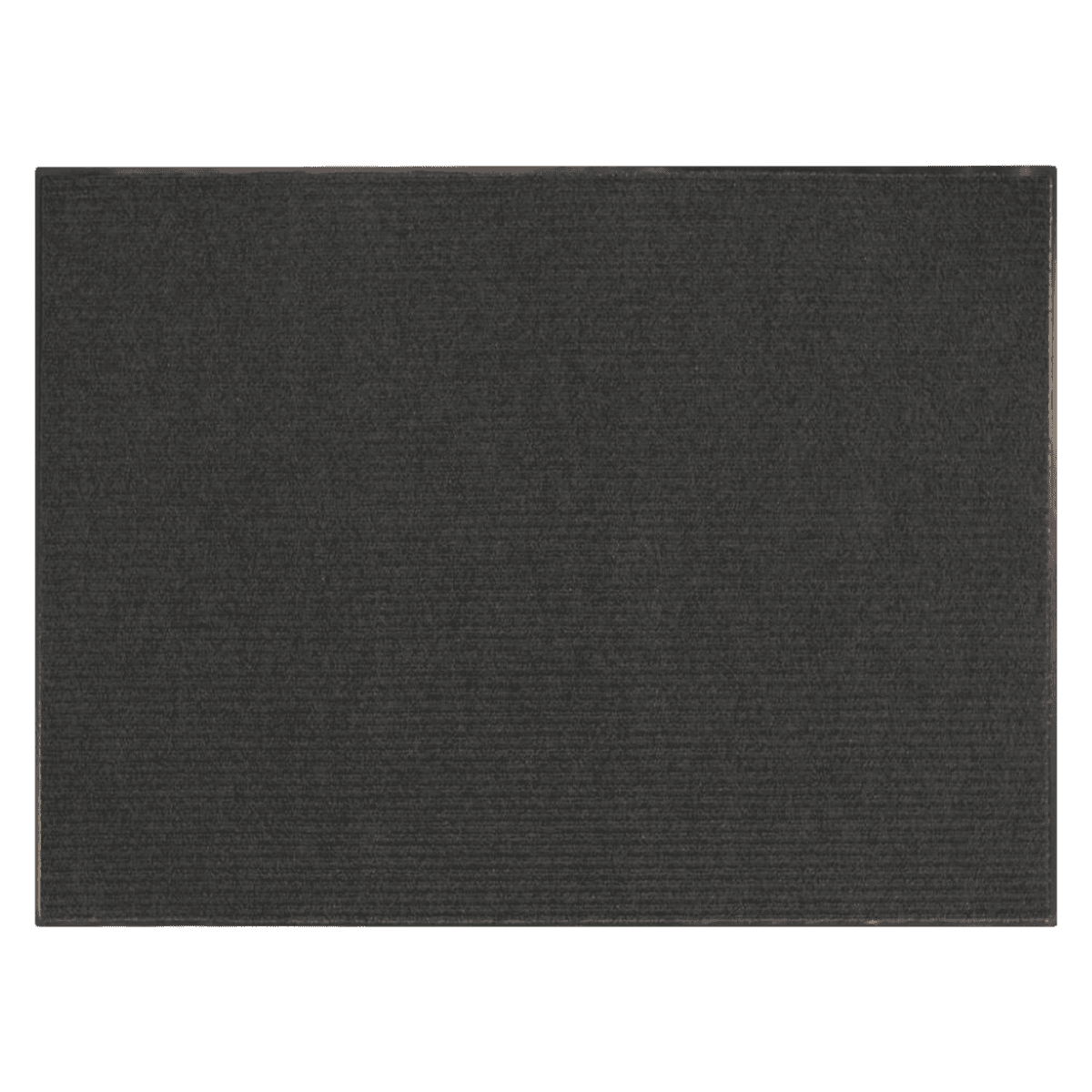 Office Depot Brand Tough Rib Floor Mat, 3' x 4', Charcoal - MAT,TOUGHRIB,3X4',CHARCOA - Image 1