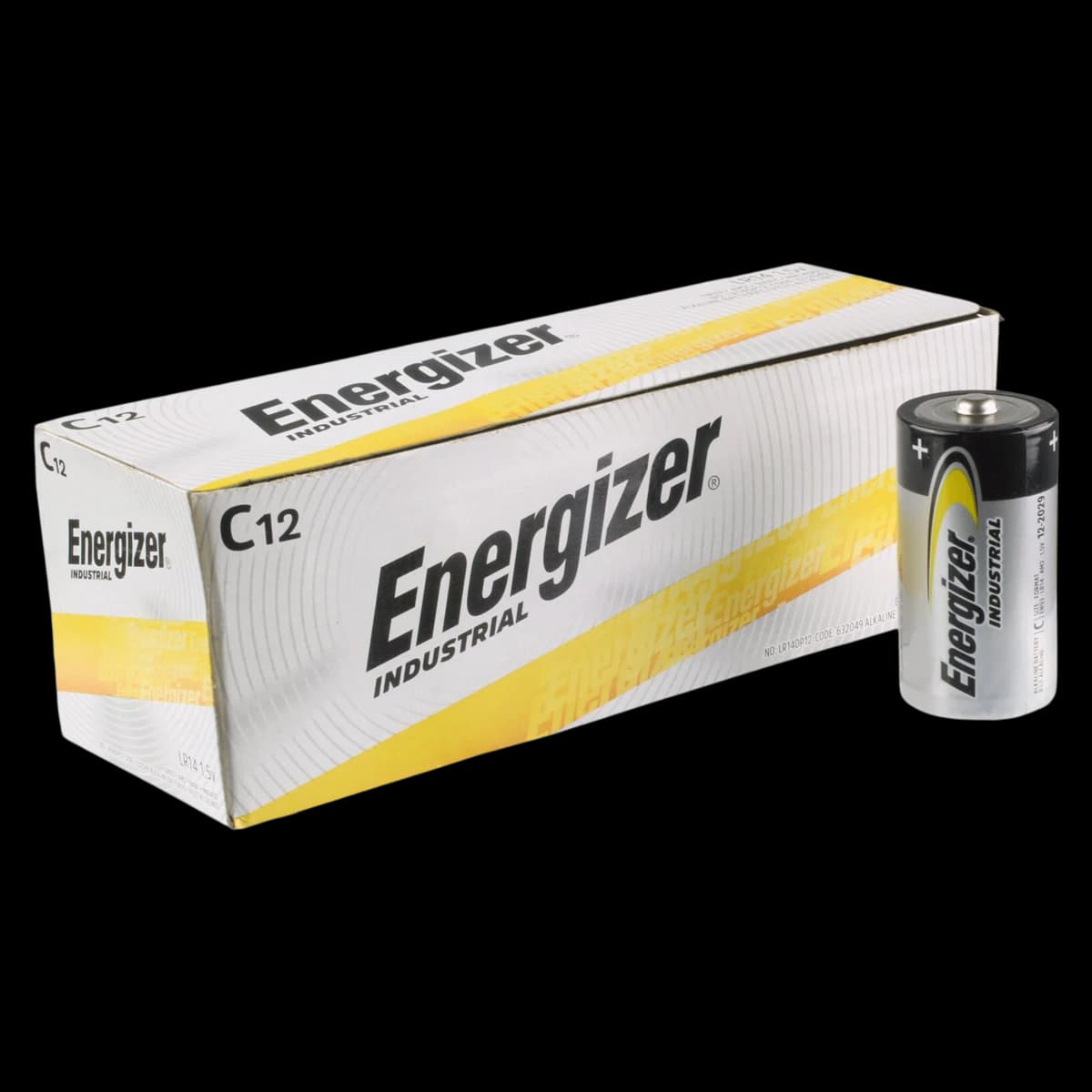 Eveready Battery Size C Alkaline, 12/Box - Battery Size C Alkaline - Image 1