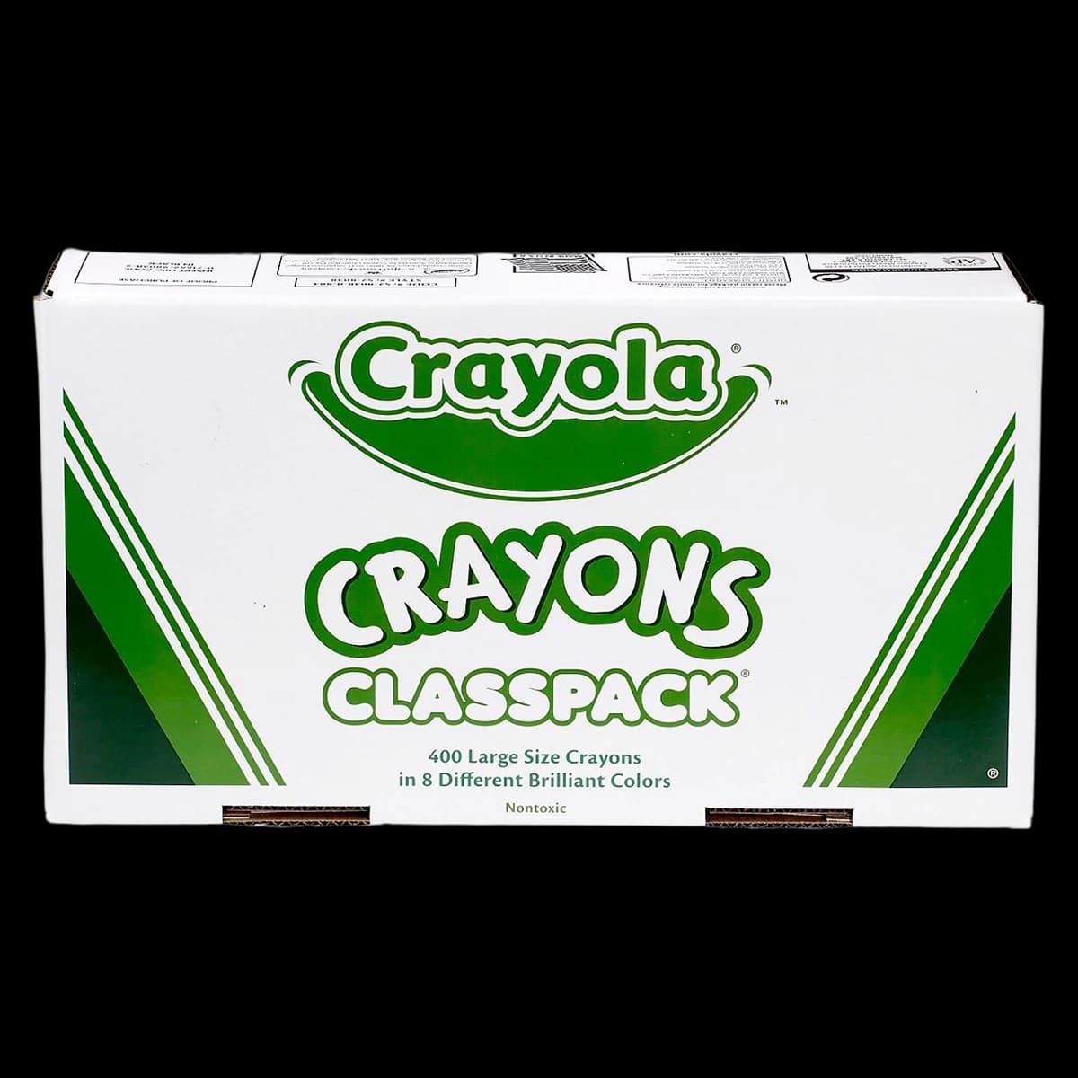 Crayola Class Pack Large Crayons, 8 Assorted Colors, 400/Box - Class Pack Large Crayons - Image 1