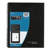 Cambridge Limited Notebook, 1 Subject, 8.5" x 11", Wide Ruled, 80 Sheets, Black - CambridLimited Notebook 1Subj - Image 1