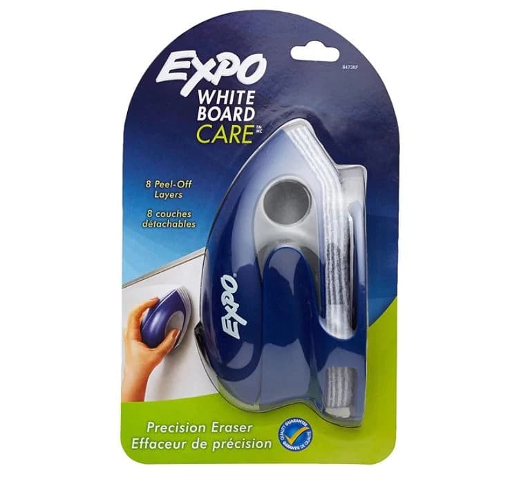 Expo Small Refillable Dry-Erase Felt Eraser, Precision Point - Expo Small Refillable Dry- - Image 1