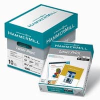 Hammermill Laser Print Paper, 11" x 17", 24 lb, 500/Pack - Laser Print Paper Leg - Image 1