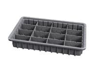 Harloff Manufacturing Economy Exchange Tray, Gray - Tray Economy Exhange Pls Gry - Image 1