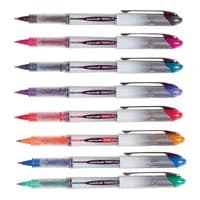 uni-ball Vision Elite Rollerball Pen, Bold Point 0.8 mm, Assorted Colors, 8 Pens/Pack - Liquid RollerBall Pens - Image 1