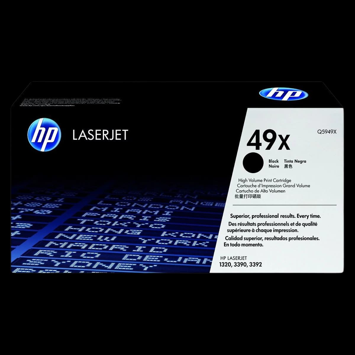 HP 49X Black Original Toner Cartridge, Q5949X - Cart Laserjet HP q5949x - Image 1