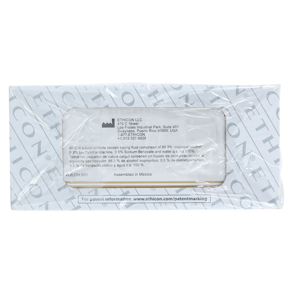Chromic Gut Monofilament Suture, 2-0, 1x27", FS-1 Cutting Edge Reverse, 3/8 Circle Needle, 24mm, Brown, 36/Box thumbnail 3