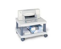 Safco Wave Under Desk Printer Stand, Light Gray - Stand Prntr Under Desk Gy - Image 1