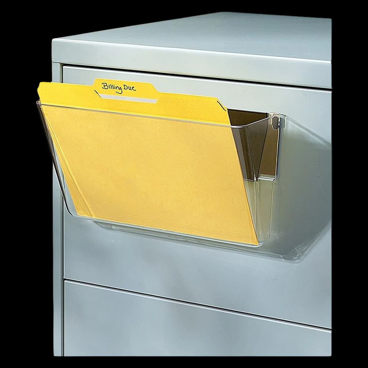 Office Depot Brand Magnetic Wall Pocket, Letter Size, Clear, 1 Pack - File,Wall Magnet,Ltr 1Pk - Image 1