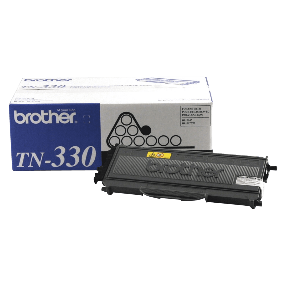 Brother TN-330 Black Toner Cartridge - Cartridge Toner TN330 Black - Image 1