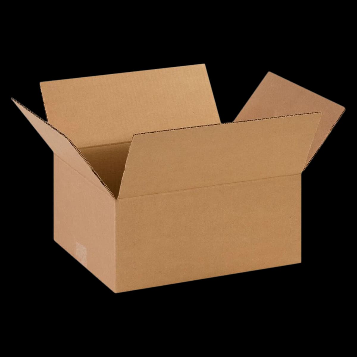 Kraft Corrugated Cartons, 14" x 11" x 6", 25/Box - Boxes Kraft 14x11x6 - Image 1