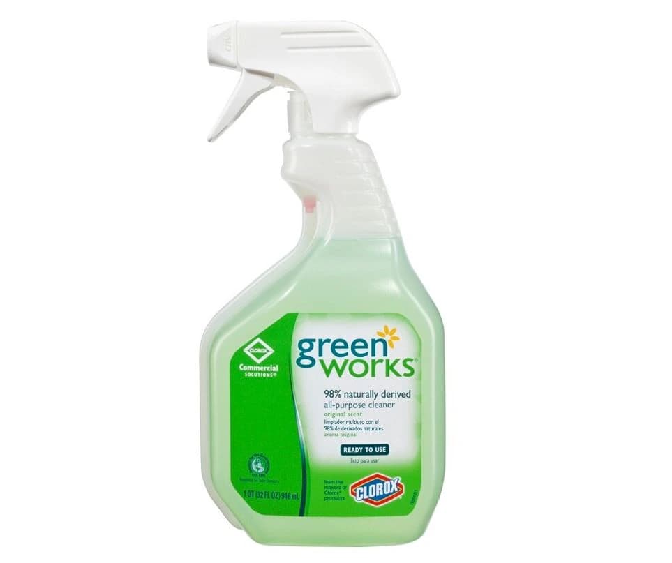 Green Works Natural All-Purpose Cleaner, 32 oz Spray Bottle - Cleaner Allprp Greenworks 32oz - Image 1