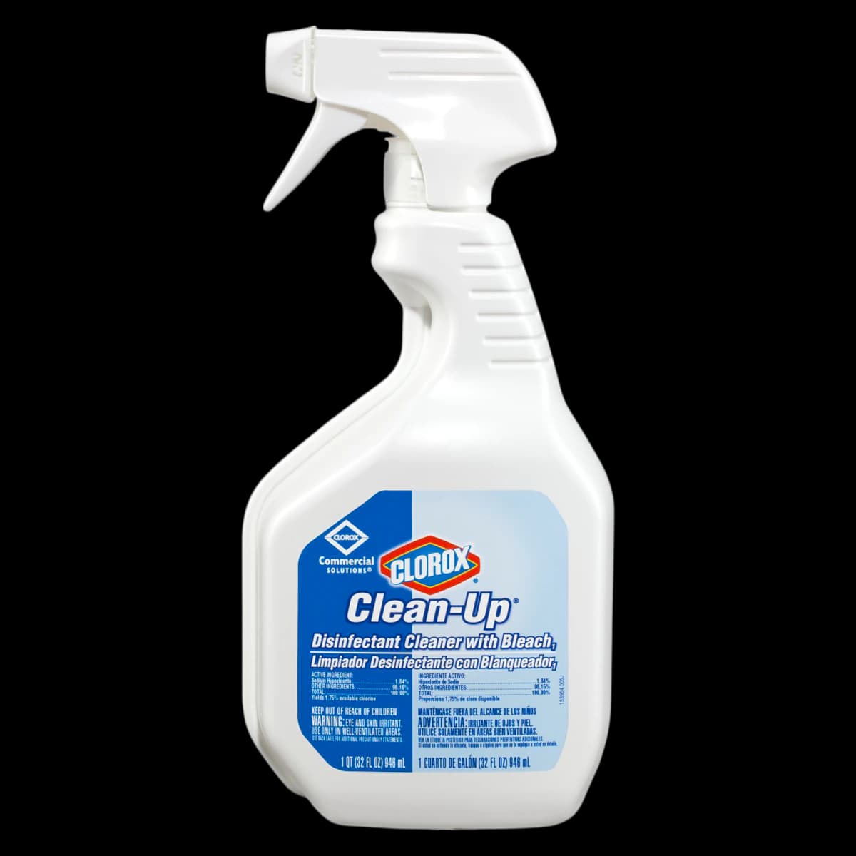 Clorox Clean-Up Disinfectant Cleaner with Bleach, 32 oz Spray Bottle - Spray Clean-Up 32oz - Image 1