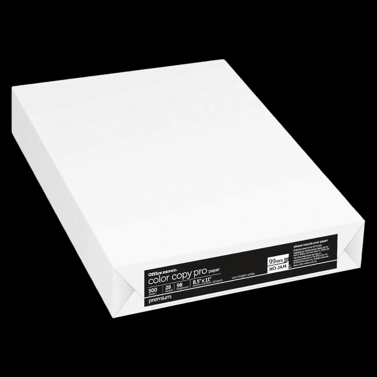 Office Depot Business Services Color Copy Paper, 8.5" x 11", 28 lb, 500 Sheets/Ream - Paper Color Copy 11 - Image 1