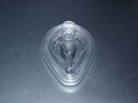 BLS Systems Limited Rescuer Resuscitation Mask, Size 5, Adult, Disposable, Each - Disp Resuscitation Mask - Image 1