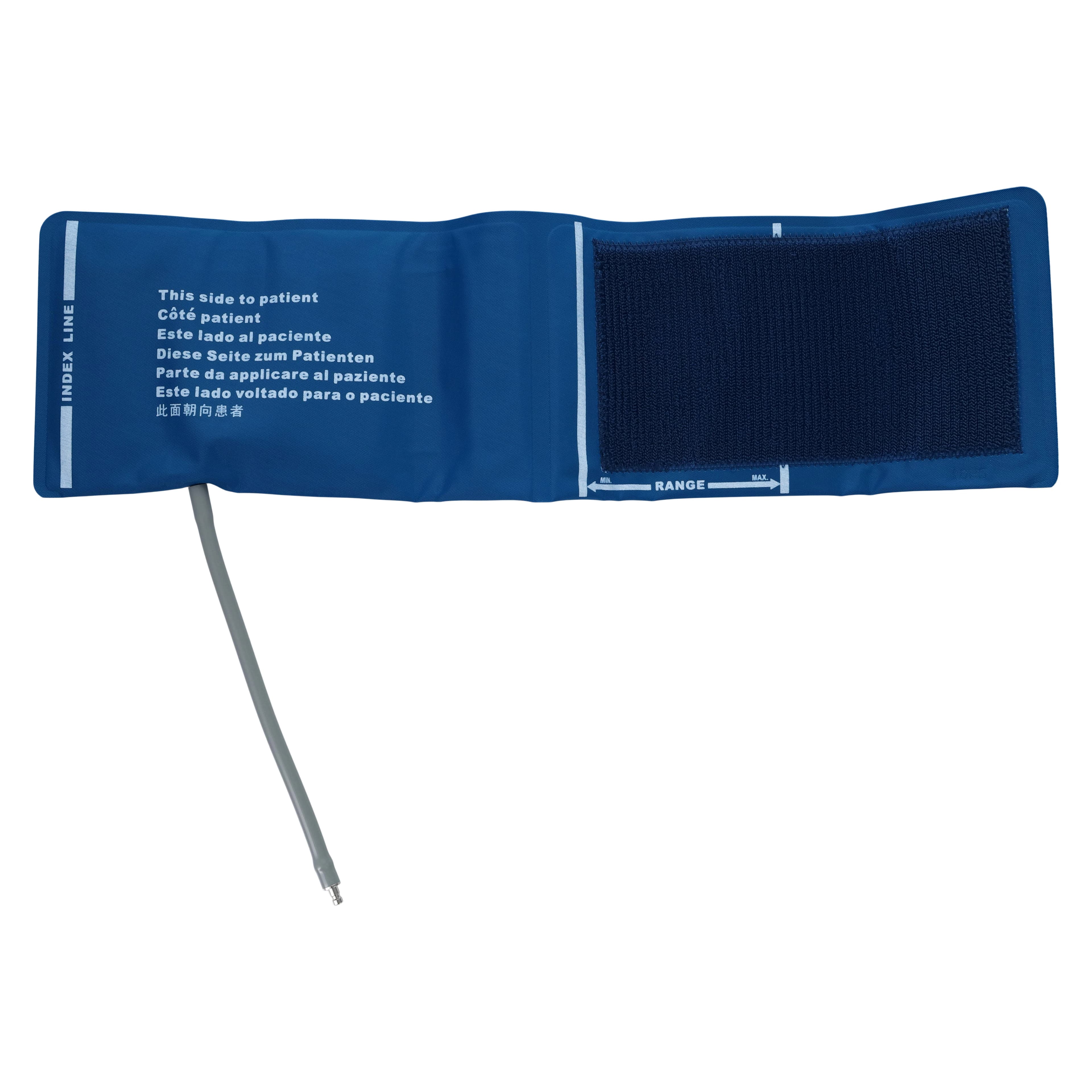 Mindray NIBP Cuff, Reusable, Adult, Navy Blue, Latex-Free, For Datascope Monitor thumbnail 3