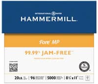 Fore Multipurpose Paper, 8.5 x 11 inches, 20 lb, White, 10 Reams/Case - Paper Fore Mp 8.5X11 10/Case - Image 1