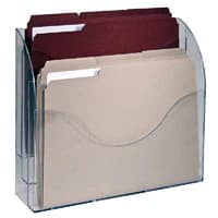 Innovative Storage Designs 3-Tier File Organizer, Clear - File Organizer 3-Tier - Image 1