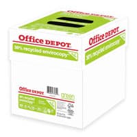 Office Depot Business Services Paper, 30% Recycled, 20 lb, Letter Size, 500 Sheets/Ream, 5 Reams/Case - Paper 30%Recy Cs W/Hndl 5rm - Image 1