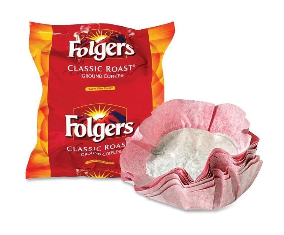 Folgers Classic Roast Coffee Regular Filter Packs, 0.9 oz, 40/Case - Coffee Reg Filter Folgers - Image 1