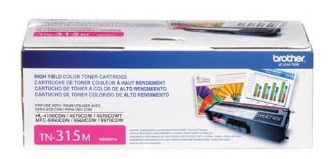 Brother TN-315M Magenta Toner Cartridge - Cartridge Toner TN-315M - Image 1