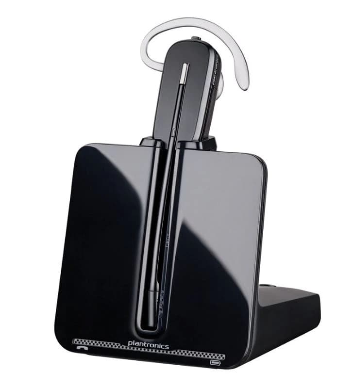 Plantronics CS540 Wireless Office Phone Headset, Silver/Black, Each - Headset CS540 Wireless Office - Image 1