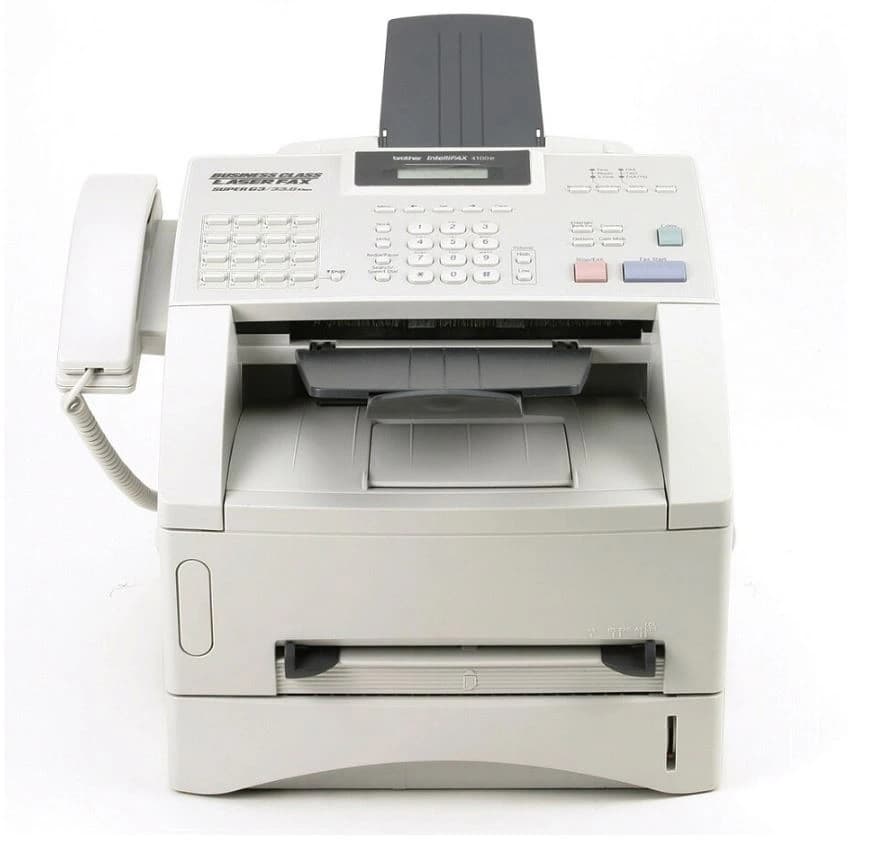 Brother IntelliFAX 4100e Business Class Laser Fax Machine - Fax Laser Pln Paper Ppf4100 - Image 1